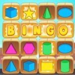 RINGO BINGO: Bingo avec des Formes en Anglais pour les Enfants