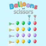 BALLOONS and SCISSORS: Casse-tête de Ballons et de Ciseaux