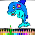 Coloriage des Dauphins en ligne