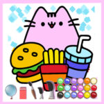 COLORIAGE de PUSHEEN en ligne