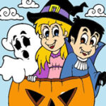 Coloriage d’Halloween en ligne