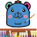 Coloriage de Hamster en ligne