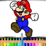 Coloriage Mario en Ligne