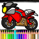 Coloriage de Motos en ligne