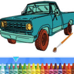 Coloriage de Pick-up