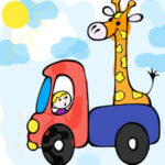 Coloriages sur les Transports pour les Enfants