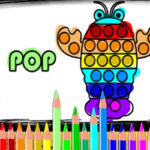 Coloriage des Dessins Pop it