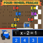 FOUR-WHEEL FRACAS: Course aux équations du premier degré – Arcademics