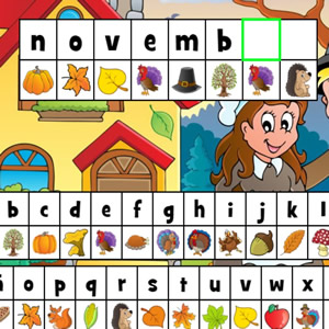 jeu dechifrer mot thanksgiving