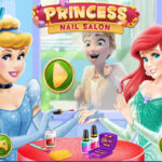 Dessin d’ongles de princesse