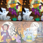 Trouvez l’image qui est Différente (Halloween)