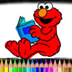 Coloriage d’Elmo