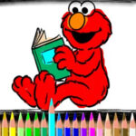 Coloriage Elmo