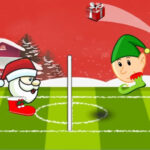 Foot avec la Tête de Noël