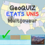 GeoQUIZ Géographie des États-Uni Multijoueur