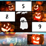 Puzzle de Soustraction d’Halloween