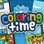 HELLOKIDS COLORING TIME: Jeu d’Art