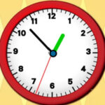 Horloge avec Heures, Minutes et Secondes
