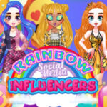 Influenceurs Arc-en-ciel: Maquillage et Habillage