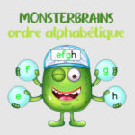 MONSTER BRAINS: Jeu d’Ordre Alphabétique pour enfants