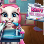 Chat chez le dentiste: Kitty Real Dentist