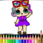 Coloriage Poupées LOL