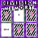 MEMORY TABLE de DIVISION