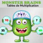 MONSTER BRAINS: Tables de Multiplication