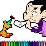 Coloriage Mr Bean