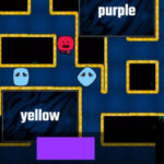 Pacman de Couleurs en anglais