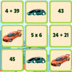 Paires de Voitures Mathématiques
