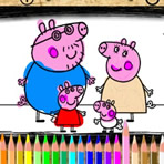 Coloriage Peppa Pig