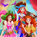 Habillage de Princesses Pirates pour Halloween