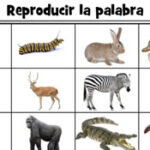 Puzzle des Animaux en Espagnol