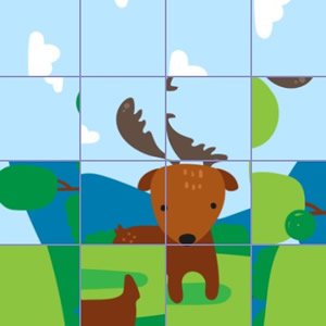 Puzzle Rotatif pour enfants