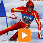 Slalom de ski