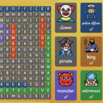 Recherche de Mots du Carnaval en Anglais