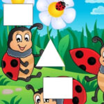 Puzzles de Formes de Printemps pour les enfants