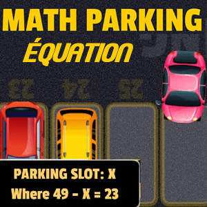 math parking jeu algébrique