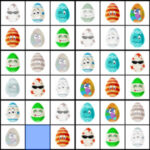 Sudoku des œufs de Pâques pour les enfants