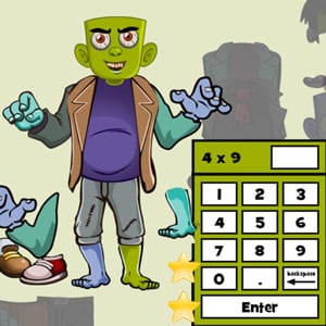 jeu amusant de multiplication