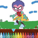 Coloriage Teen Titans