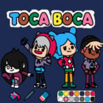 TOCA BOCA: Jeu de Coloriage