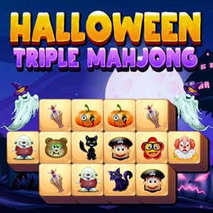 halloween jeu de triple mahjong