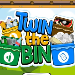 jeu d erecyclage twin the bin