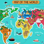 Puzzle de la Carte du Monde